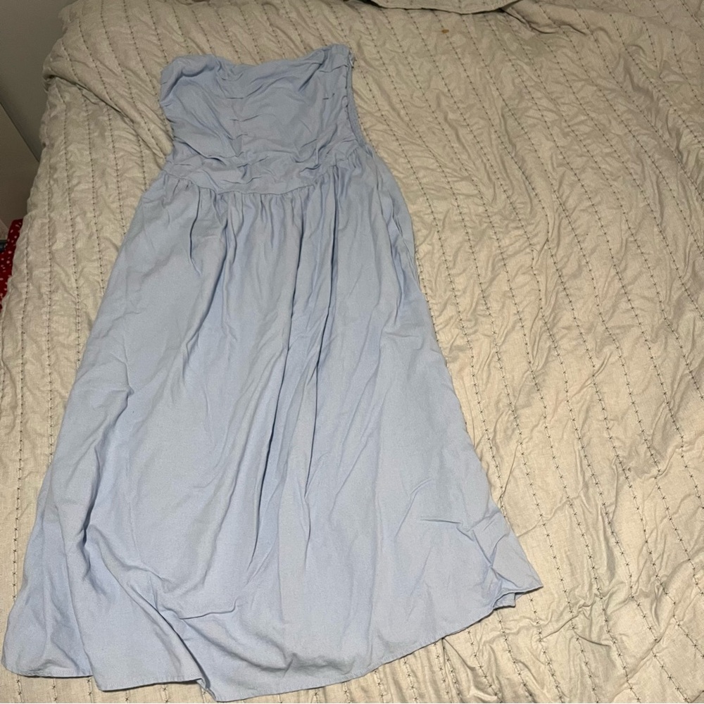 Universal Thread Light Blue Smocked Dress